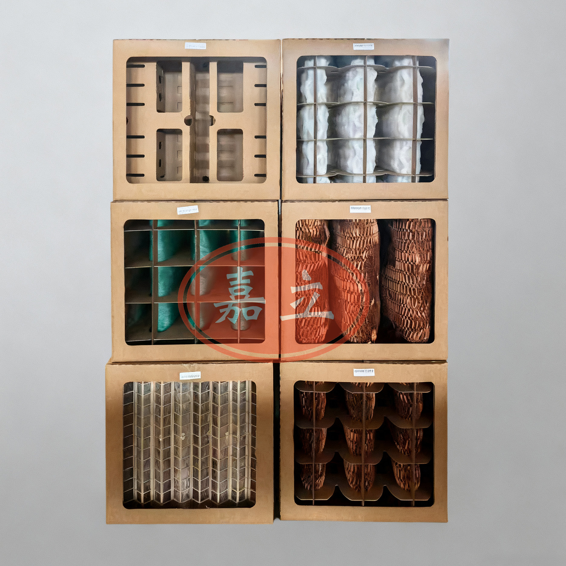 安龙纸盒式漆雾过滤纸箱